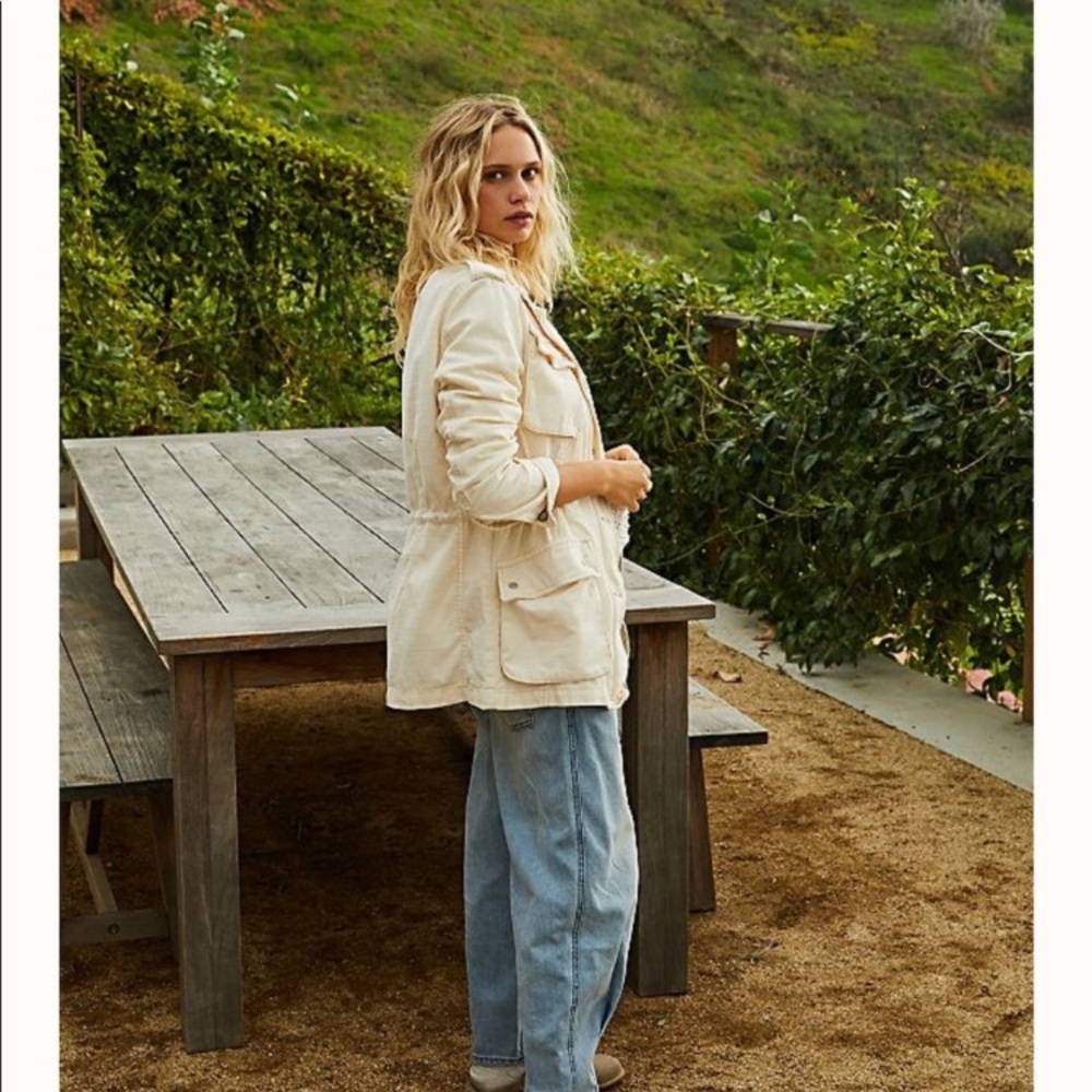 Free People Paloma slouchy belted retro jeans NEW - Picture 4 of 12
